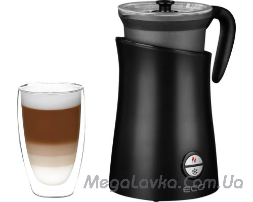 Миксер-пеновзбиватель ECG NM 2255 Latte Art Black - 500 Вт, черный