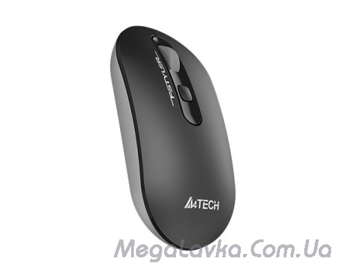 Миша бездротова A4tech Fstyler, USB, 2000dpi, світло-сіра FG20 (Grey)