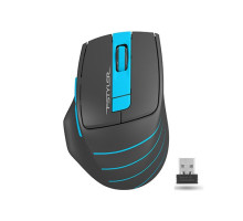 Мышь беспроводная A4tech Fstyler, USB, 2000dpi, (Black + Blue) FG30 (Blue)