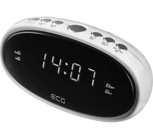 Радіо годинник ECG RB 010 white LED