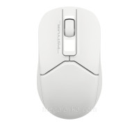 Мышь беспроводная бесшумная Fstyler, USB, 1200dpi, A4Tech FG12S (White)