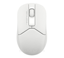 Мышь беспроводная бесшумная Fstyler, USB, 1200dpi, A4Tech FG12S (White)