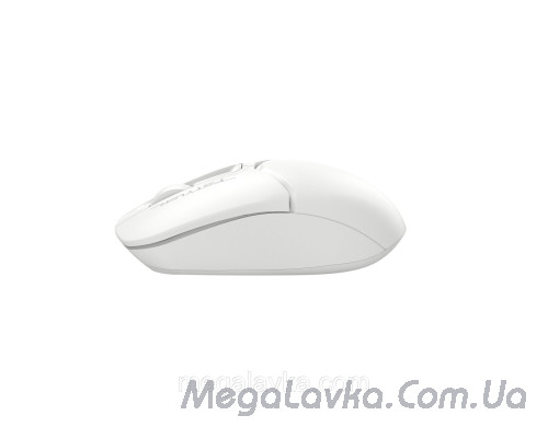 Миша бездротова безшумна Fstyler, USB, 1200dpi, A4Tech FG12S (White)
