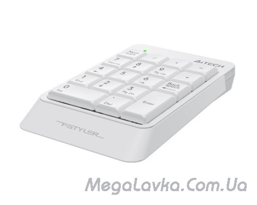 Цифровой блок Fstyler Numeric Keypad USB A4Tech FK13P (White)