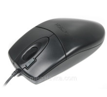 Миша провідна USB, 1000dpi, 2-й клік, 5М натискань, A4Tech OP-620D USB (Black)