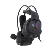 Наушники игровые с микрофоном, Hi Fi, 7.1 виртуальный звук, RGB подсветка, USB, A4Tech G575 Bloody (Black)