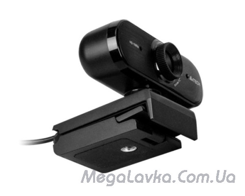 Веб камера 1080P, USB 2.0, вбудований мікрофон, кріплення 1/4 '' під штатив A4Tech PK-935HL