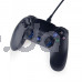Геймпад провідний для PS4 / PC Gembird JPD-PS4U-01, вібрація, LED підсвічування, пластик, чорний