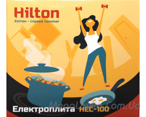 Електроплита Hilton HEC-100 1000 Вт