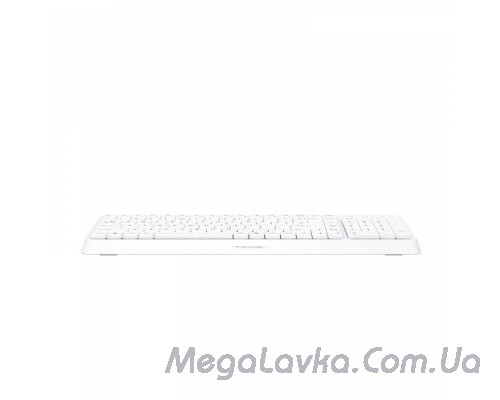 Клавиатура A4Tech FK15 (White) Fstyler Wired Keyboard USB, White, (US+Ukrainian+Russian)