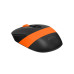 Мышь беспроводная бесшумная Fstyler, USB, 2000dpi, A4Tech FG10S (Orange)