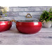 Набор кухонной посуды из 7 предметов с антипригарным покрытием Турция OMS 3039-Red