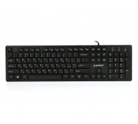 Клавиатура проводная Gembird KB-MCH-03-UA, украинская раскладка, мультимедийная, "шоколадные" клавиши
