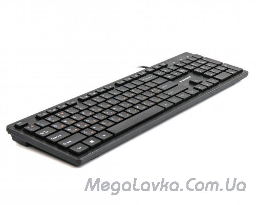 Клавиатура проводная Gembird KB-MCH-03-UA, украинская раскладка, мультимедийная, "шоколадные" клавиши