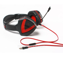 Наушники игровые 3.5 mm с микрофоном A4Tech G500 Bloody (Black+Red)