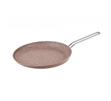Сковорода для млинців 26 см з антипригарним гранітним покриттям коричневий Туреччина OMS 3234-26-Browm