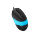 Мышь проводная A4tech Fstyler, USB, 1600dpi, A4Tech FM10 (Blue)