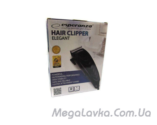 Машинка для стрижки волосся Esperanza Elegant EBC002