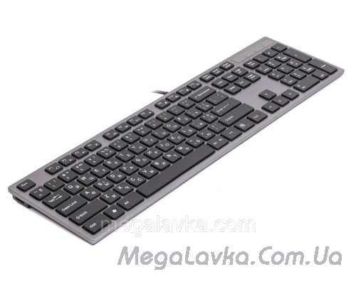 Клавіатура USB, Gray X-Key, A4Tech KV-300H USB (Grey+Black)