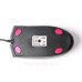 Миша провідна V-Track USB, 1000dpi, з металом, A4Tech OP-550NU USB (Black)