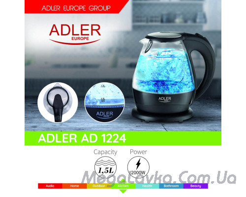 Чайник електричний Adler Adler AD 1224
