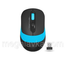 Мышь беспроводная A4tech Fstyler, USB, 2000dpi, (Black + Blue), A4Tech FG10 (Blue)