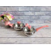 Набір кухонного посуду з нержавіючої сталі 22 предмета рожевий Туреччина OMS 1028-Pink