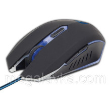 Оптическая игровая мышь, USB интерфейс, синий цвет, Gembird MUSG-001-B