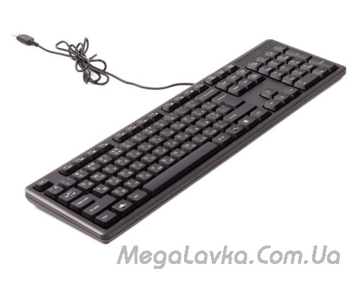 Клавиатура A4Tech KK-3 USB (Black), Comfort Key