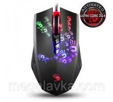 Мышь игровая Activated Bloody Gaming, Optical 4000CPI A4Tech A60A Bloody (Black)
