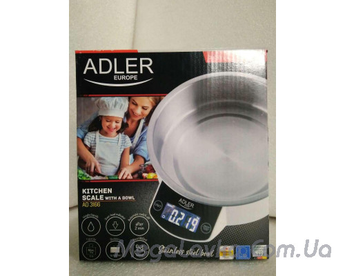Весы кухонные  Adler AD 3166