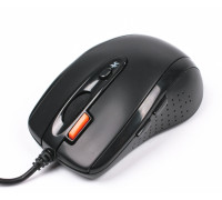 Мышь проводная V-Track USB, 1600dpi, A4Tech N-70FX-1 (Black)
