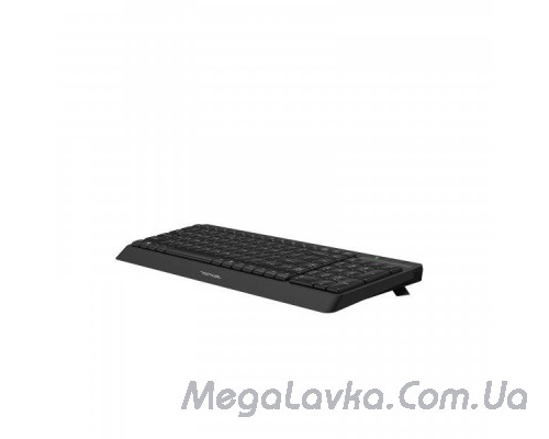 Клавиатура A4Tech FK15 (Black) Fstyler Wired Keyboard USB, Black, (US+Ukrainian+Russian)