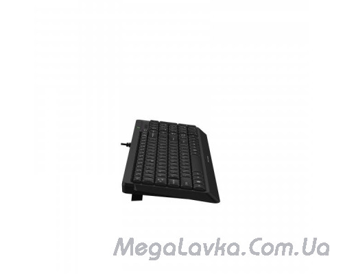 Клавиатура A4Tech FK15 (Black) Fstyler Wired Keyboard USB, Black, (US+Ukrainian+Russian)