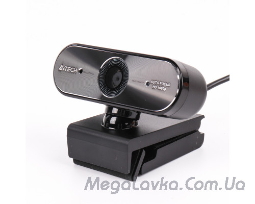 Веб камера 1080P, USB 2.0, вбудований мікрофон, кріплення 1/4 '' під штатив, Auto Focus A4Tech PK-940HA