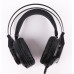 Ігрові навушники з мікрофоном, неонове підсвічування 7 кольорів A4Tech J437 Bloody (Black)