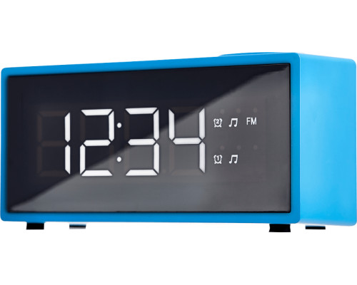 Радио часы ECG RB 040 blue LED