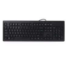 Клавиатура A4Tech KRS-83 USB (Black), X-slim w/Ukr Comfort Key