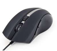Лазерная мышь, USB интерфейс, черный Gembird MUS-GU-02