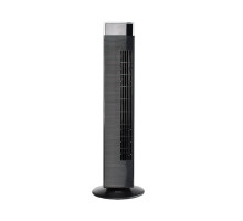 Вентилятор напольный с ионизацией и оборачиванием ECG FS 91 T Black