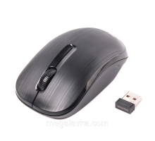Мышь беспроводная, USB, черная Maxxter Mr-333