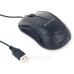 Оптическая мышь, USB интерфейс, черный Gembird MUS-3B-02