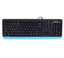 Клавіатура A4tech Fstyler Sleek Mmedia Comfort, USB, (US+Ukrainian+Russian) A4Tech FKS10 (Blue)
