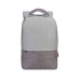 Рюкзак для ноутбука 15.6", Водовідштовхувальний, антизлодій, Сірий із синім RIVACASE 7562 (Grey/Mocha)
