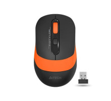 Мышь беспроводная A4tech Fstyler, USB, 2000dpi, (Black + Orange)