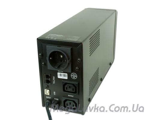 Источник бесперебойного питания ИБП 850VA, LCD, USB, серия Pro EnerGenie EG-UPS-032