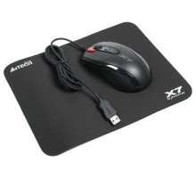 Набор игровой мышь X-710BK+ коврик X7-200MP (Bundle), USB, A4Tech X-7120