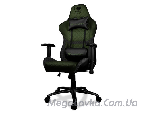 Кресло геймерское, дышащая экокожа, Cougar Armor One X