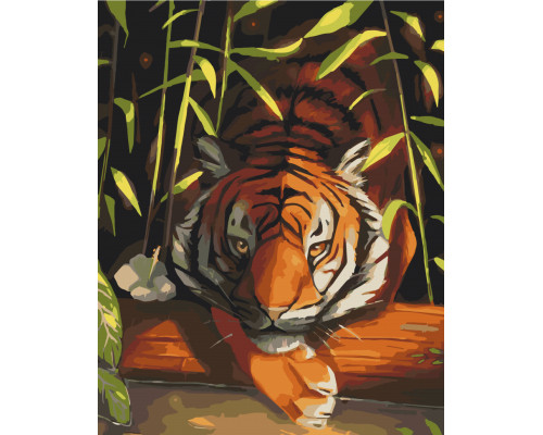 Картина за номерами. Art Craft "Бенгальський тигр" 40*50 см 11618-AC