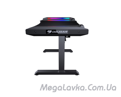 Ігровий стіл для геймера, USB 3,0 / Audio хаб, RGB підсвічування, регулювання висоти Cougar MARS